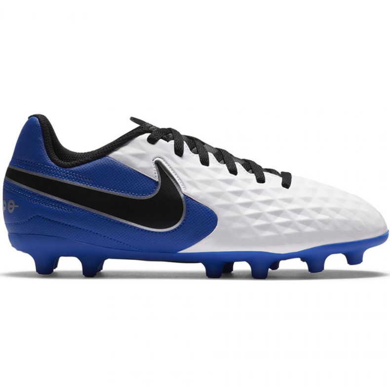Nike Tiempo Legend 8 Club FG / MG Jr AT5881 104 jalkapallokengät monivärinen valkoinen
