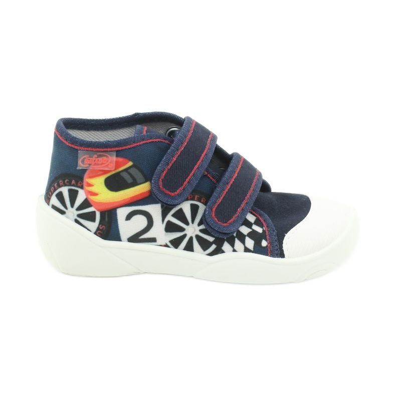 Befado oranssi lasten kengät 212P061 valkoinen punainen laivastonsininen