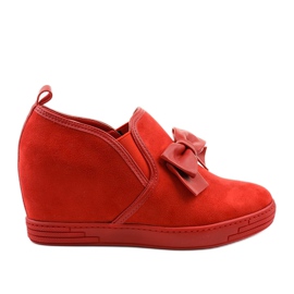 Punaiset lenkkarit Tifi -jousella punainen