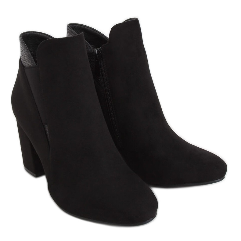 Saappaat postitse musta K-99107-2 musta