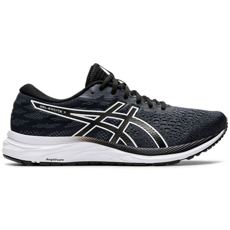 Asics Gel Excite 7 M 1011A657 001 juoksukengät musta