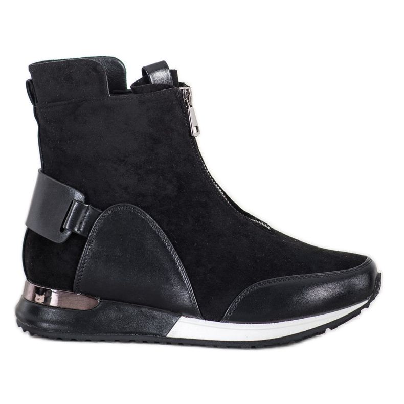 Goodin Urheilukengät vetoketjulla musta