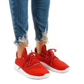 Punaiset F04-7 urheilukengät punainen