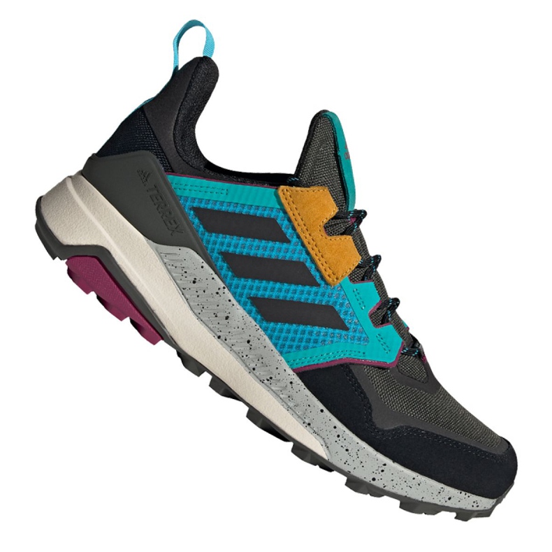 Adidas Terrex Trailmaker M FU7240 kengät musta sininen harmaa vihreä keltainen