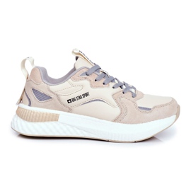 Miesten urheilukengät Big Star Beige GG174465