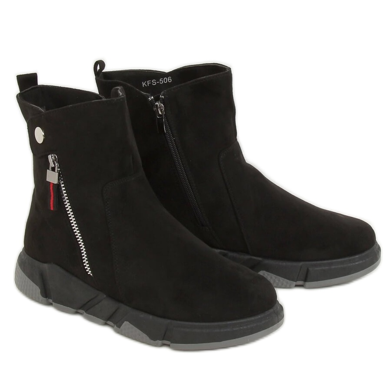 Mustat urheilukengät KFS-506 Musta