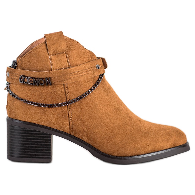 VINCEZA -kamelisaappaat ruskea monivärinen