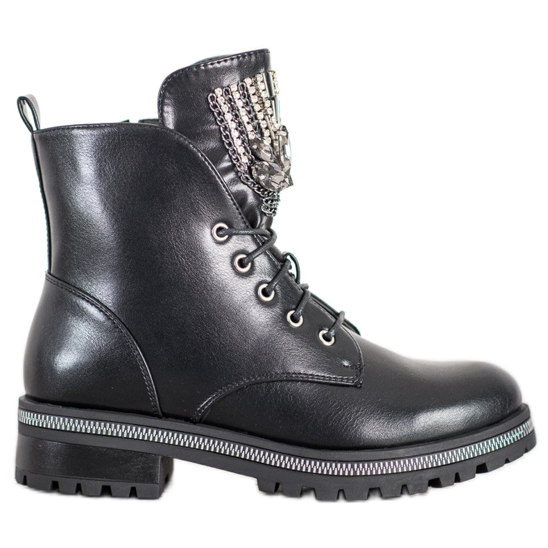 Seastar Työntekijät kiteillä musta