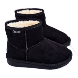 Lasten mustat Big Star -lumikengät GG374081