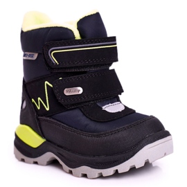 WEESTEP Lasten lumisaappaat, lämmitetty villalla Navy Blue Booom tummansininen