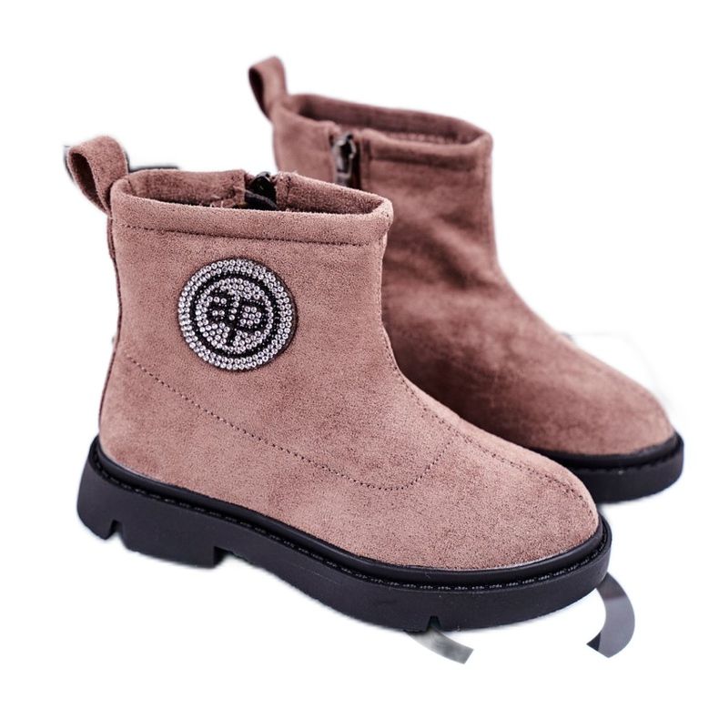 Apawwa Lasten lämpimät saappaat Beige Alvin