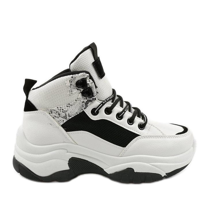 Valkoiset Cirisesis -lenkkarit valkoinen musta