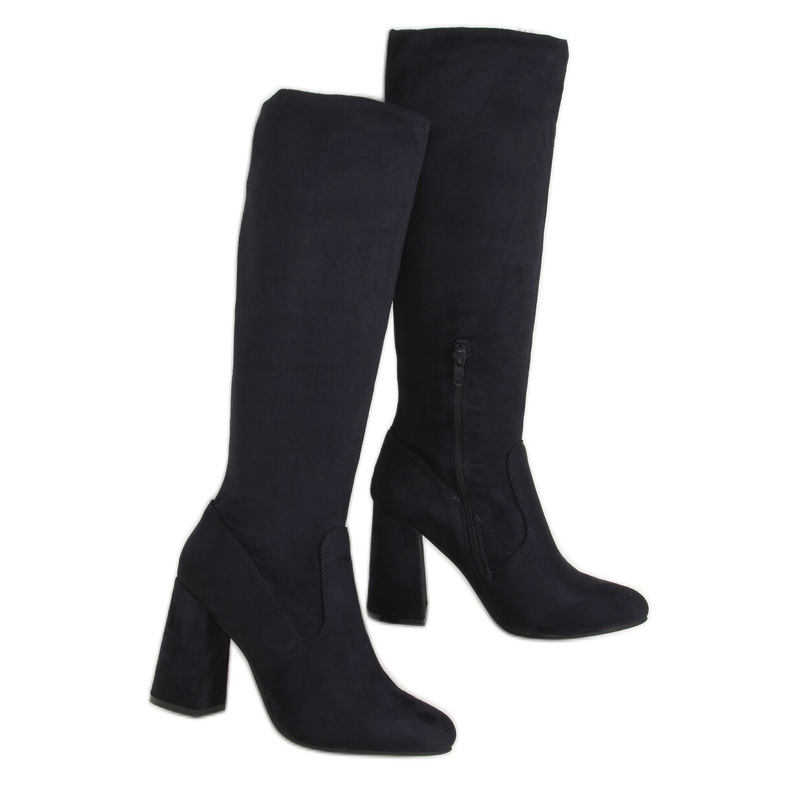 Tummansiniset korkokengät D7533 D.BLUE laivastonsininen