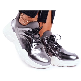 Naisten lenkkarit Goe Nahka Pewter GG2N3040 musta