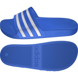 Adidas Adilette Aqua F35541 tossut tummansininen sininen