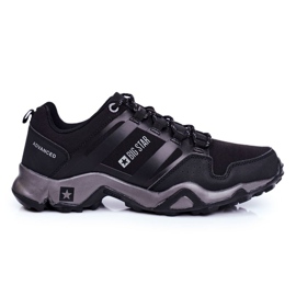 Miesten Trekker-kengät Big Star Outdoor Black GG174269 musta