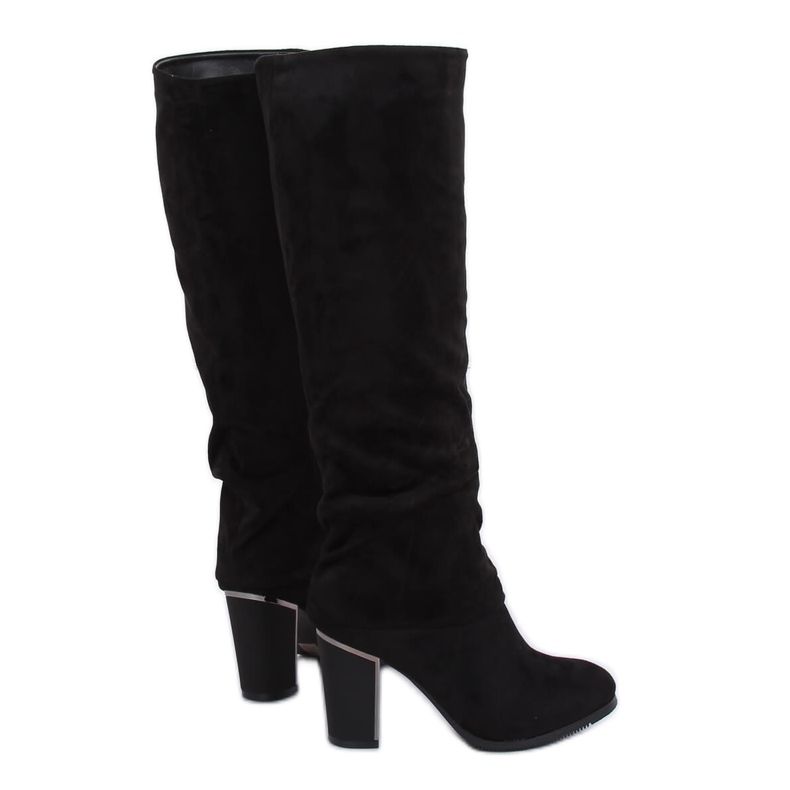 Mustat korkokengät 1103-GG Musta