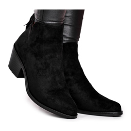 S.Barski Naisten saappaat Matalakorkoiset Lämmin syksy musta maitomainen