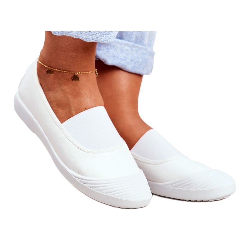 LU BOO Tennarit Slip On Slip-on Tennarit Valkoinen Justy