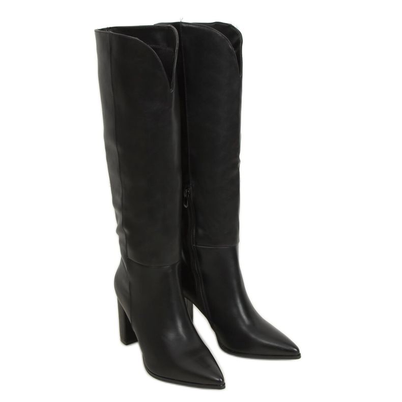 Klassiset mustat korkokengät RB94P Musta