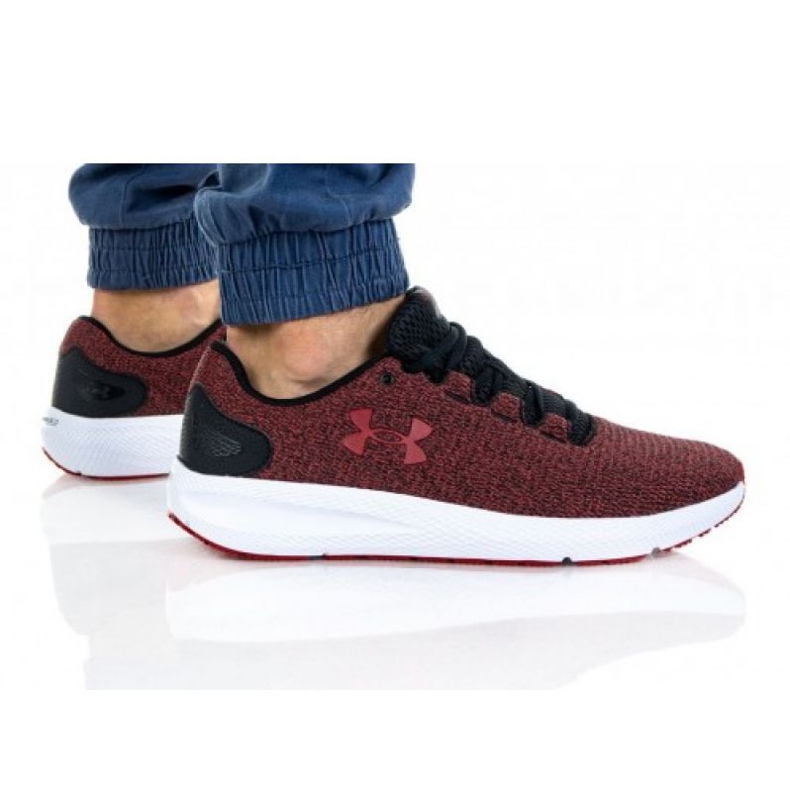 Under Armour Charged Pursuit 2 Twist M 3023304-003 musta punainen