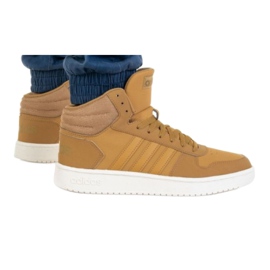 Adidas Hoops 2.0 Mid M FW3516 kengät beige