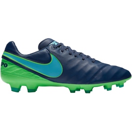 Nike Tiempo Legacy Ii Fg 819218443 jalkapallokengät laivastonsininen