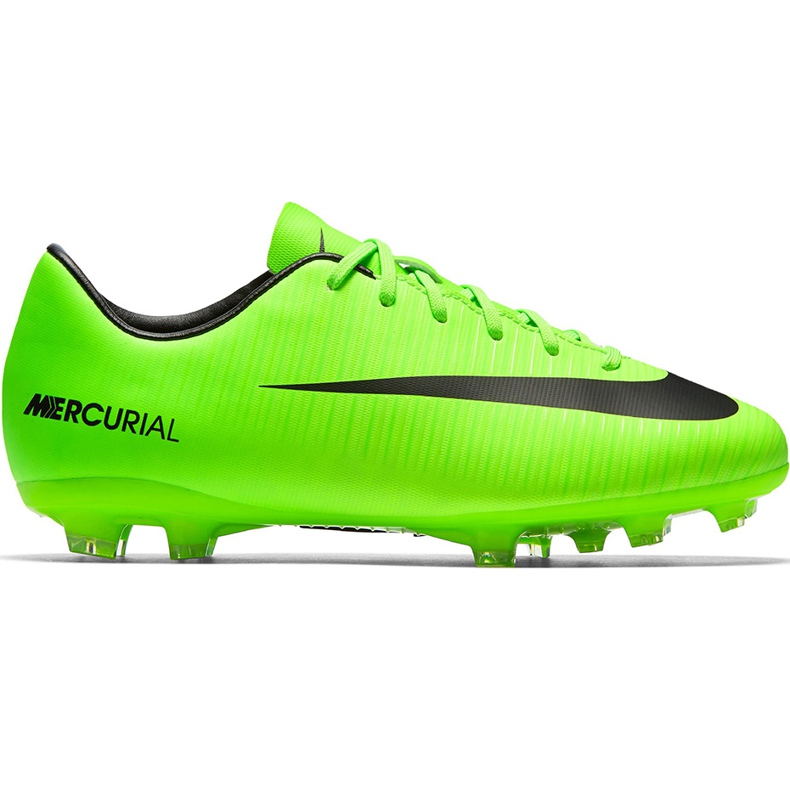 Nike Mercurial Victory Vi Fg Jr 831945 303 jalkapallokengät vihreä vihreä