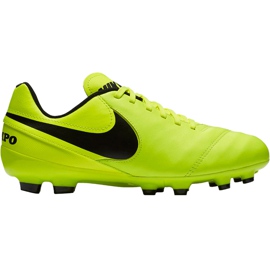 Nike Tiempo Legend Vi Fg Jr 819186707 jalkapallokengät keltainen