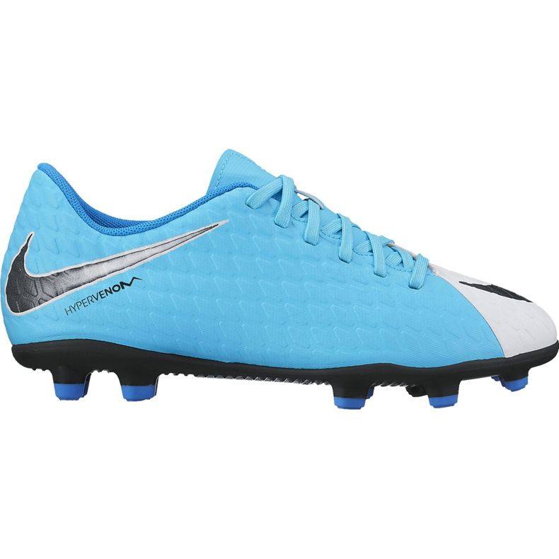 Nike Hypervenom Phade Iii Fg Jr 852580104 jalkapallokengät sininen sininen