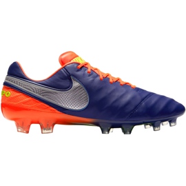 Nike Tiempo Legend Vi Fg 819177 409 jalkapallokengät tummansininen