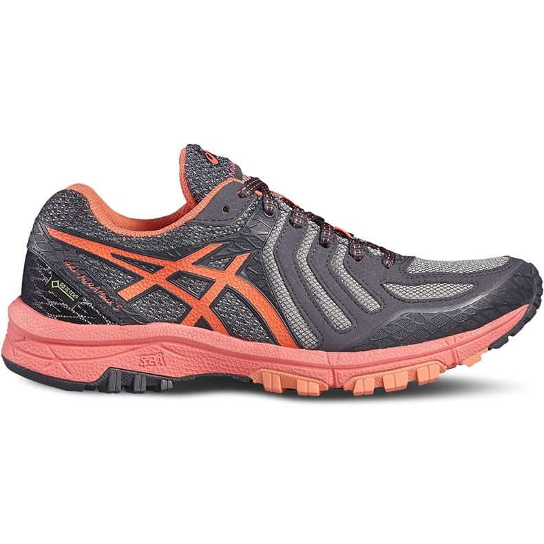 Asics Gl Fuji Attack 5GTX T681N-9520 naisten juoksukengät harmaa