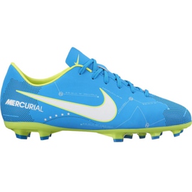 Nike Mercurial Victory 6 Neymar Fg Jr 921488400 jalkapallokengät sininen sininen