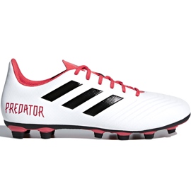 Adidas Predator 18.4 FxG CM7669 jalkapallokengät monivärinen valkoinen