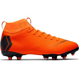 Nike Mercurial Superfly 6 Academy Mg Jr AH7337 810 jalkapallokengät monivärinen oranssi