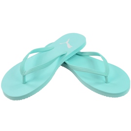 Puma First Flip Wns Island Paradise 360255 12 naisten tohvelit vihreä