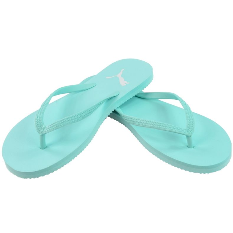 Puma First Flip Wns Island Paradise 360255 12 naisten tohvelit vihreä