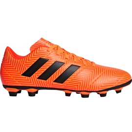 Adidas Nemeziz 18.4 FxG DA9594 jalkapallokengät monivärinen oranssi