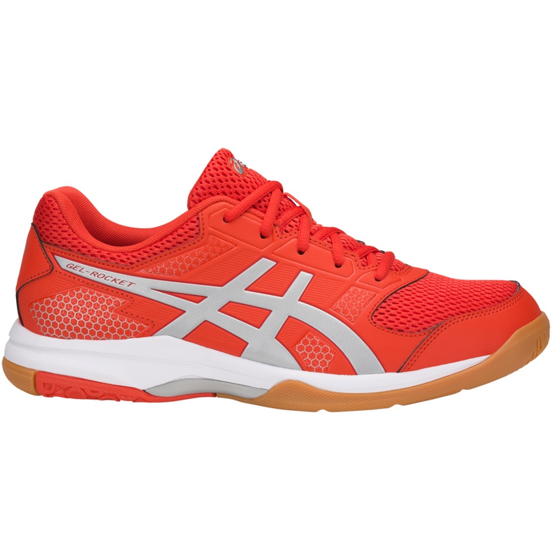 Asics Gel-Rocket 8 B706Y 0693 miesten lentopallokengät monivärinen oranssi