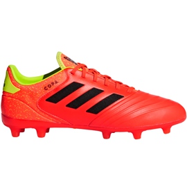 Adidas Copa 18.2 Fg DB2444 jalkapallokengät punainen