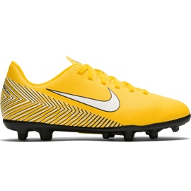 Nike Mercurial Vapor 12 Club Neymar Gs Mg Jr AO9472710 Jalkapallokengät monivärinen keltainen
