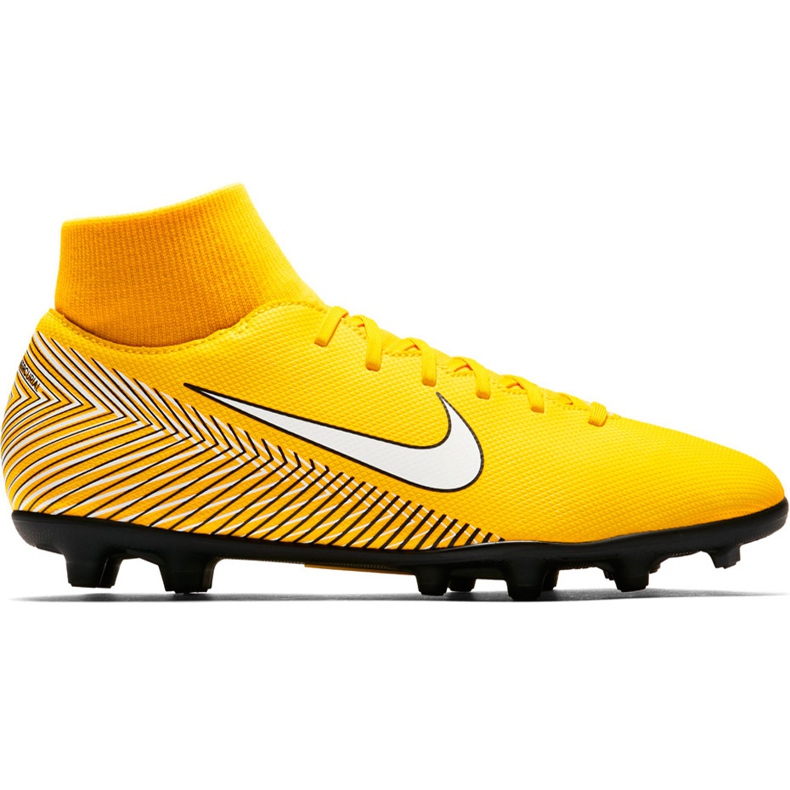Nike Mercurial Superfly 6 Club Neymar Mg Jr AO2888 710 jalkapallokengät monivärinen keltainen