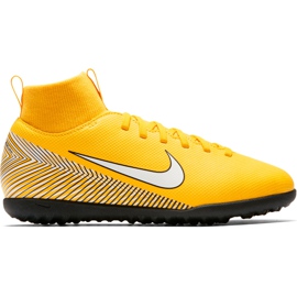 Nike Mercurial Superfly X 6 Club Neymar Tf Jr AO2894 710 jalkapallokengät monivärinen keltainen