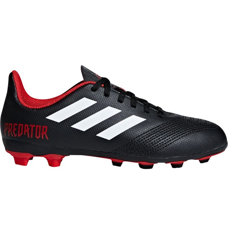 Adidas Predator 18.4 FxG Jr DB2323 jalkapallokengät monivärinen musta