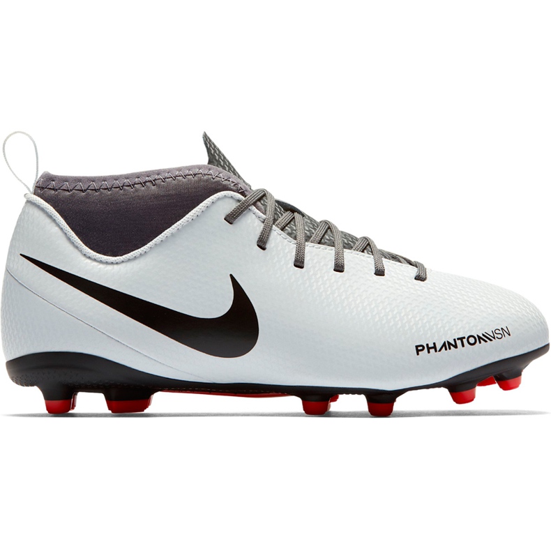 Nike Phantom Vsn Club Df Fg Mg Jr AO3288 060 jalkapallokengät monivärinen valkoinen