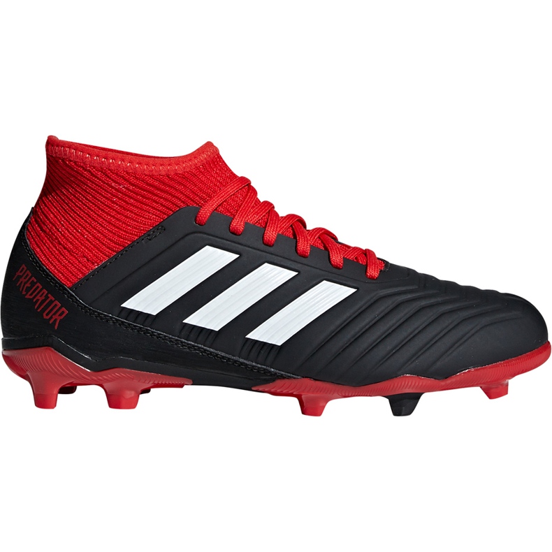 Adidas Predator 18.3 Fg Jr DB2318 jalkapallokengät musta musta