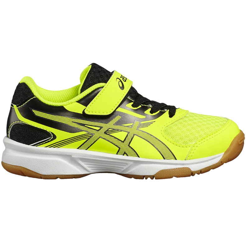 Asics Upcourt 2 Ps C735Y 0795 lasten lentopallokengät keltainen