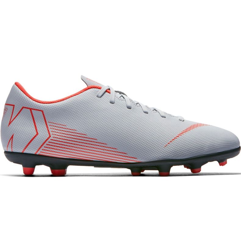 Nike Mercurial Vapor 12 Club Mg AH7378 060 jalkapallokengät monivärinen harmaa