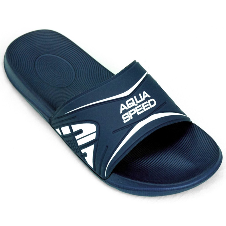 Aqua-Speed ​​Dakota miesten uima-altaan tohvelit, sarake 10 laivastonsininen