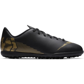 Nike Mercurial Vapor X 12 Club Tf Jr AH7355 077 jalkapallokengät monivärinen musta
